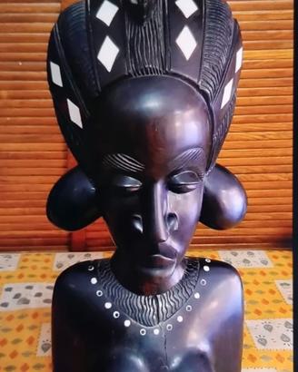 STATUA IN EBANO AFRICANA