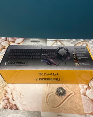 Combo kit gaming tastiera cuffie e tastiera NUOVO