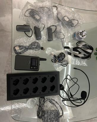 Sistema microfoni e ricevitori wireless – nuovo