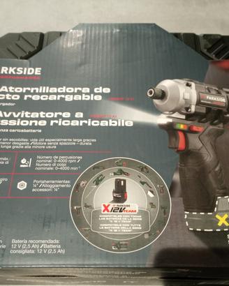 Avvitatore a percussione parkside 