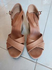 sandali estivi con zeppa alta