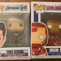 Funkonpop Marvel Iron Man e Tony stark
