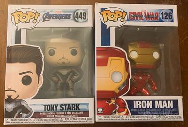 Funkonpop Marvel Iron Man e Tony stark