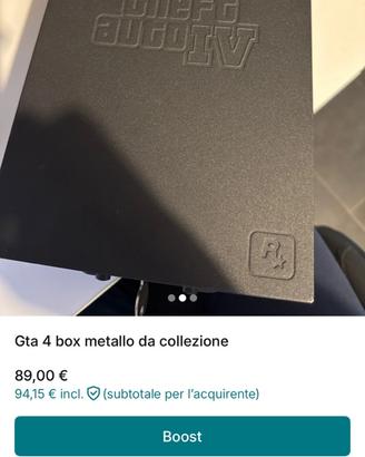 Gta 4 cassetta di sicurezza da collezione