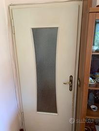 Porta Interna Vintage e Maniglia in Ottone