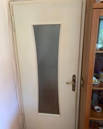 Porta Interna Vintage e Maniglia in Ottone