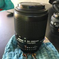 Obbiettivo Nikkor AF 1:4.5/5.6 f= 80/200mm