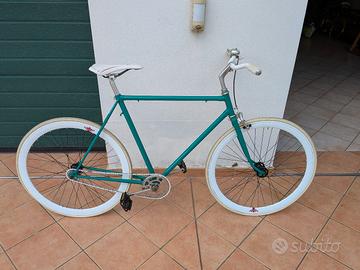 Bici a scatto fisso - per ricambi o da sistemare 