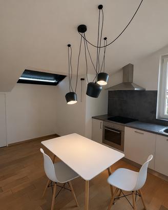 Lampadario stile flos aim