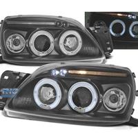 FARI FORD FIESTA 99-02 ANGEL EYES SFONDO NERO