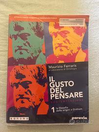 Il gusto di pensare 1 libro filosofia