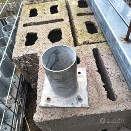 piastre pali staccionata recinzione 