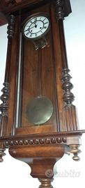 OROLOGIO VENETO A PENDOLO DA MURO DELLA META' 800