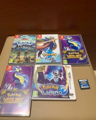 Lotto giochi Pokémon