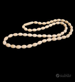 Collier Filo di Perle d'Avorio