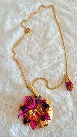 Collana Braccialini con ciondolo a fiore