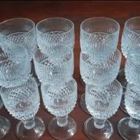 Meraviglioso set bicchieri cristalli