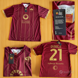 Maglia Calcio AS Roma DYBALA 21 Ufficiale L "Casa"