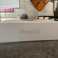 IPhone SE 2016 32GB bianco - scatola+cover