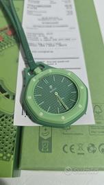 Orologio Stile AP x Swatch - Verde e Bianco