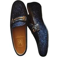 mocassini Moreschi nuovi glitter e pelle 37