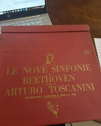 Vinili beethoven 9 sinfonie Toscanini