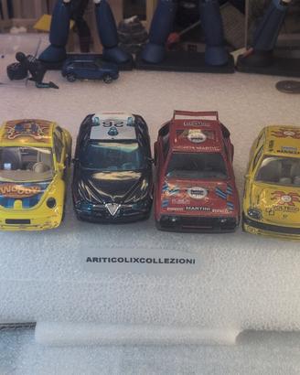 lotto burago  1/43: lancia, Renault, alfa romeo vw