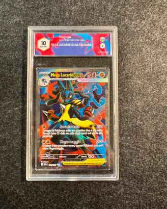 Mega Lucario EX MEG #160/132 Pokemon UR Gradata