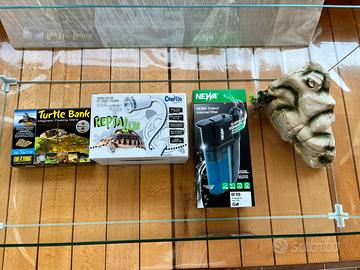 Kit completo per tartarughe d’acqua/rettili