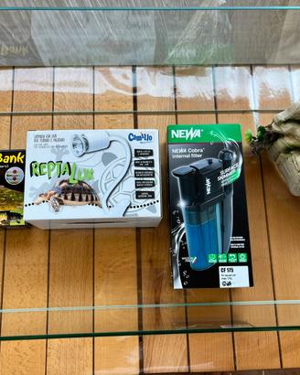 Kit completo per tartarughe d’acqua/rettili