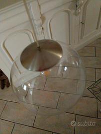 lampadario in vetro 