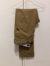 Pantaloni Chino / Twill Vans Colore Marrone Khaki