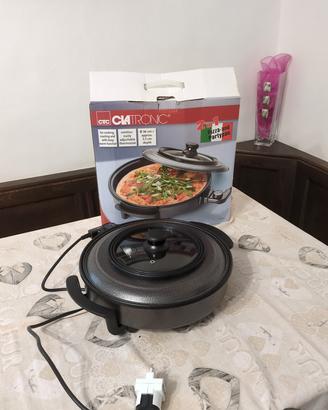 Clatronic PP 3402 Padella elettrica e pizza 2 in 1