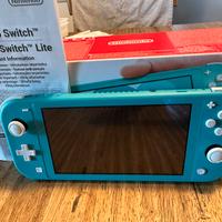 Nintendo Switch lite Turchese