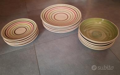 set 15 piatti Kasanova come nuovi