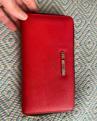 Portafogli e monete donna Moschino