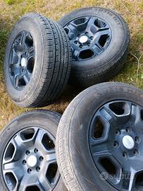 gomme+cerchi Ford ranger R 17 265/65 