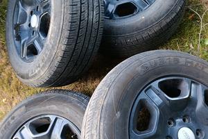gomme+cerchi Ford ranger R 17 265/65 