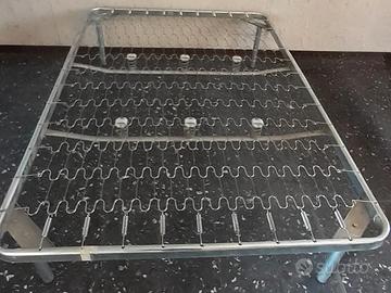 RETE LETTO UNA PIAZZA E MEZZA A MOLLE 