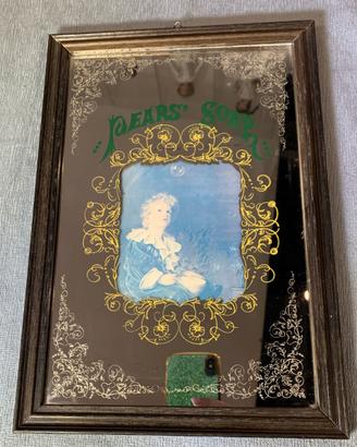 Quadro Pubblicitario a Specchio Pears Soap
