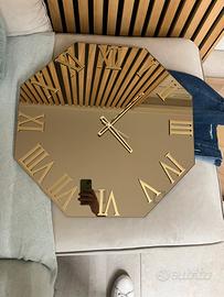 Orologio effetto specchio