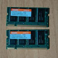 Hynix DDR1 SO-DIMM (PC2700) 2 per 256 mega
