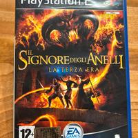 Il Signore Degli Anelli La Terza Era ps2