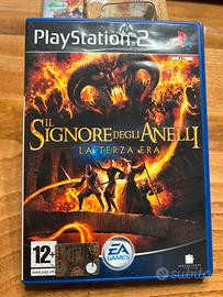 Il Signore Degli Anelli La Terza Era ps2