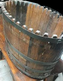 Tino in legno ovale
