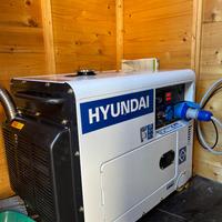 generatore diesel Hyndai 6kw seminuovo