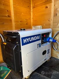 generatore diesel Hyndai 6kw seminuovo