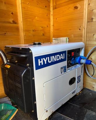 generatore diesel Hyndai 6kw seminuovo