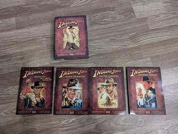 Cofanetto dvd Indiana Jones italiano