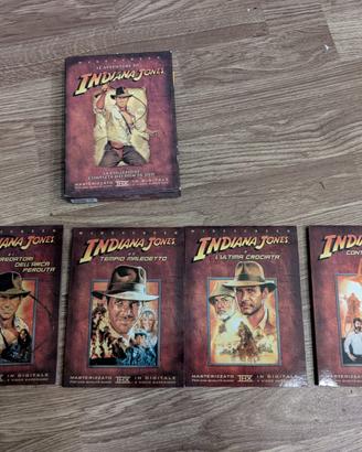 Cofanetto dvd Indiana Jones italiano